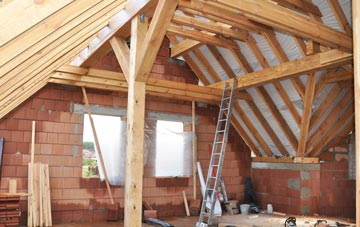 Hall Santon attic trusses